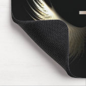 十字および聖なる書物、経典の詩の神霊の翼 マウスパッド (コーナー)