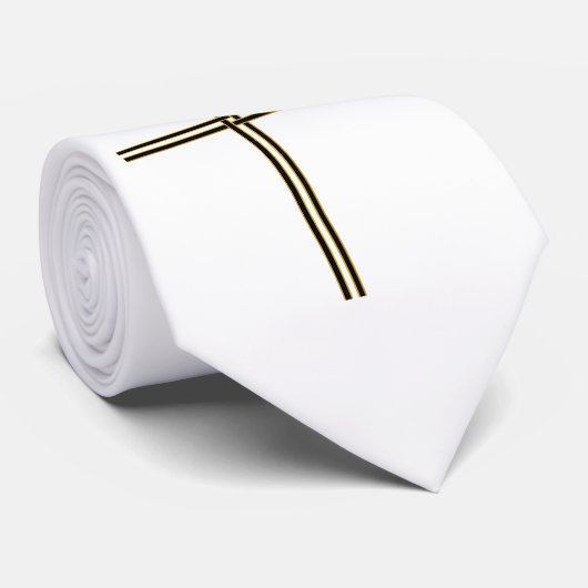 十字が付いている夜会服 ネクタイ (ロール)