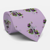 十字と花束 ネクタイ (ロール)