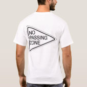 十字に渡ること Tシャツ (裏面)