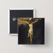 十字のキリスト、1672年 缶バッジ (正面&裏面)