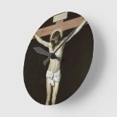 十字のキリスト、c.1630 ラウンド壁時計 (傾斜)