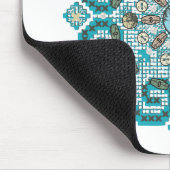 十字のステッチ マウスパッド (コーナー)