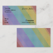 十字のステッチ 名刺 (正面/裏面)