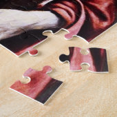 十字のパズルを運んでいるEl Grecoキリスト ジグソーパズル (側面)