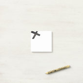 十字のポスト・イット ポストイット (デスク上)