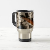 十字の単語 トラベルマグ (正面左)