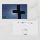 十字の名刺 名刺 (正面/裏面)