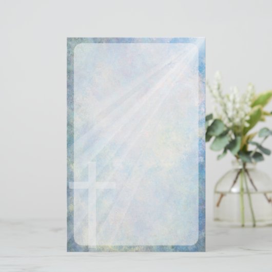 十字の文房具3 便箋 (スタンド正面)