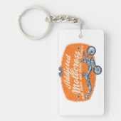 十字の狂気 キーホルダー (正面)