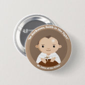 十字の聖ヨハネ 缶バッジ (正面&裏面)