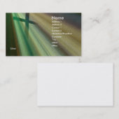 十字の聖職者の名刺呼出しの栄光 名刺 (正面/裏面)