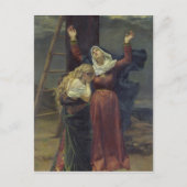 十字の足のヴァージン ポストカード (正面)