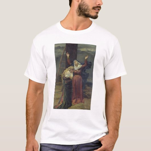 十字の足のヴァージン Tシャツ (正面)