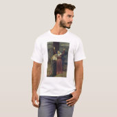 十字の足のヴァージン Tシャツ (正面フル)