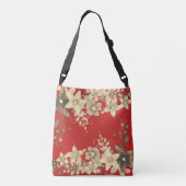 十字の遺体袋によって、クラシックはデザイン、モダンが開花しました クロスボディバッグ (裏面)