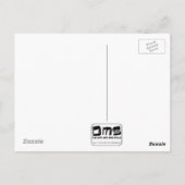 十字の郵便はがきをあなたのために祈ります ポストカード (裏面)