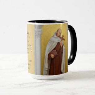 十字のCarmelite祈りの言葉の聖ヨハネ マグカップ
