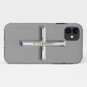 十字のiPhone 5の例内の十字 Case-Mate iPhoneケース (裏面(横))