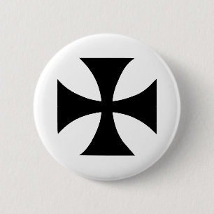 十字のTemplar 缶バッジ