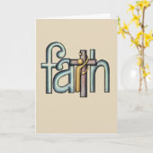 十字を包含して下さい カード (黄色い花)