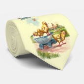 十字を持つイエス・キリストのイースター復活 ネクタイ (ロール)