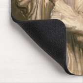 十字を握っている若者 マウスパッド (コーナー)