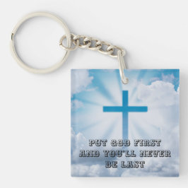 十字アクセント枕 キーホルダー