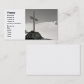 十字カード 名刺 (正面/裏面)