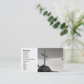 十字カード 名刺 (スタンド正面)