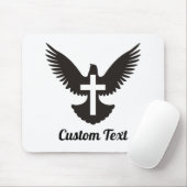 十字マウスパッド付き鳩 マウスパッド (マウス)