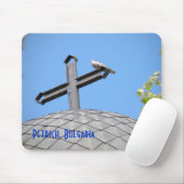 十字及び鳩のマウスパッド マウスパッド (マウス)