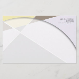 十字図形パターンアスタイリッシューモダント 便箋