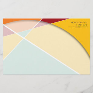 十字図形パターンアスタイリッシューモダント 便箋