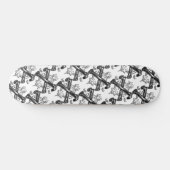 十字型のボーンのフィレット スケートボード (横)