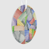 十字型キルトI オーナメント (正面)