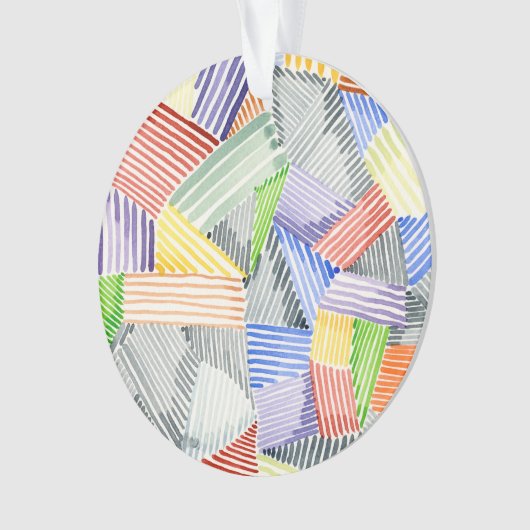 十字型キルトI オーナメント (正面)