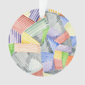 十字型キルトI オーナメント (正面)