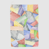 十字型キルトI ゴルフタオル (正面)