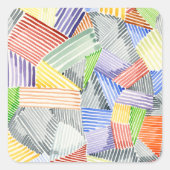 十字型キルトI スクエアシール (正面)