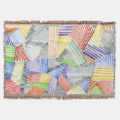 十字型キルトI スローブランケット (正面)