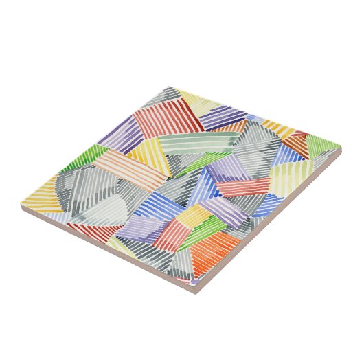 十字型キルトI タイル (側面)