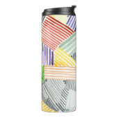 十字型キルトI タンブラー (回転左)