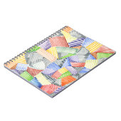 十字型キルトI ノートブック (左側)