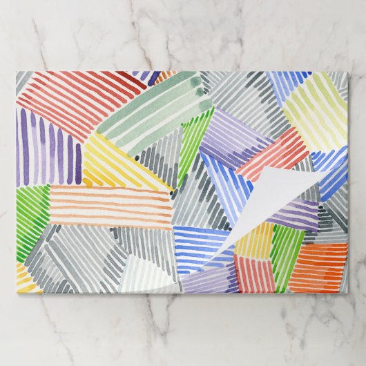 十字型キルトI ペーパーパッド (折り畳み)