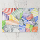 十字型キルトI ペーパーパッド (正面)