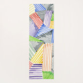 十字型キルトI ヨガマット (裏面)