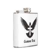 十字型フラスコで鳩 フラスク (右)