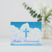 十字型ポストクロッシング – はがき (スタンド正面)