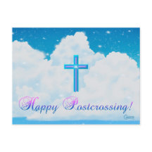 十字型ポストクロッシング – はがき